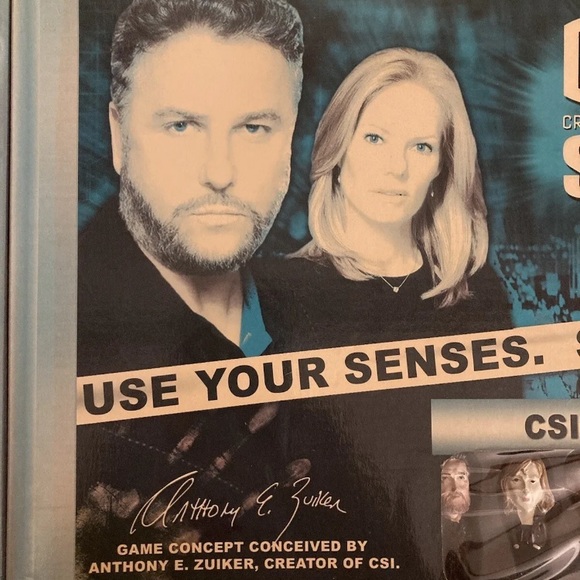 CSI Crime Scene Investigation Senses The Game New 2006 Board Game Collectable - Picture 2 of 13
